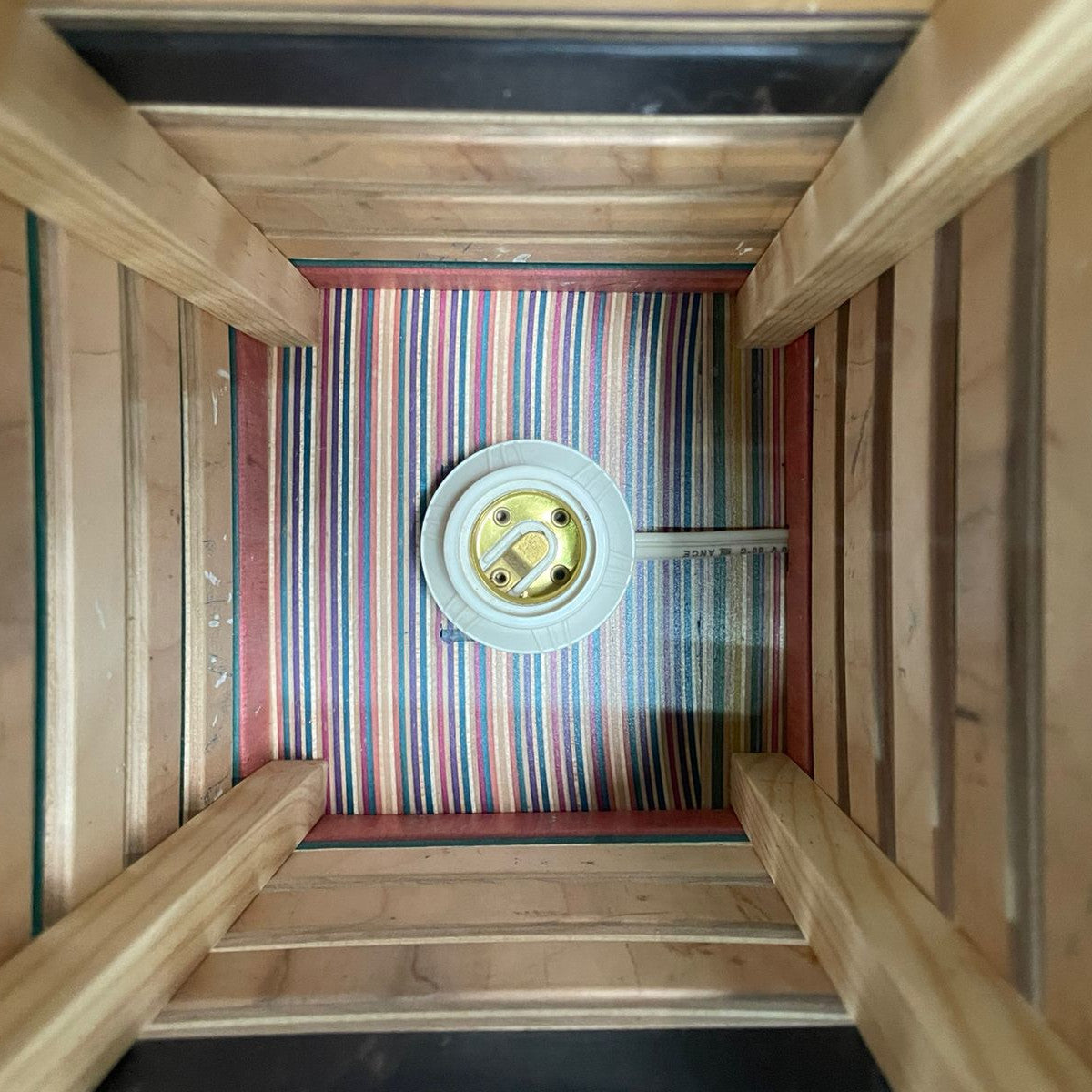 Kitchen Paper Towel Holder Made from Recycled Skateboards