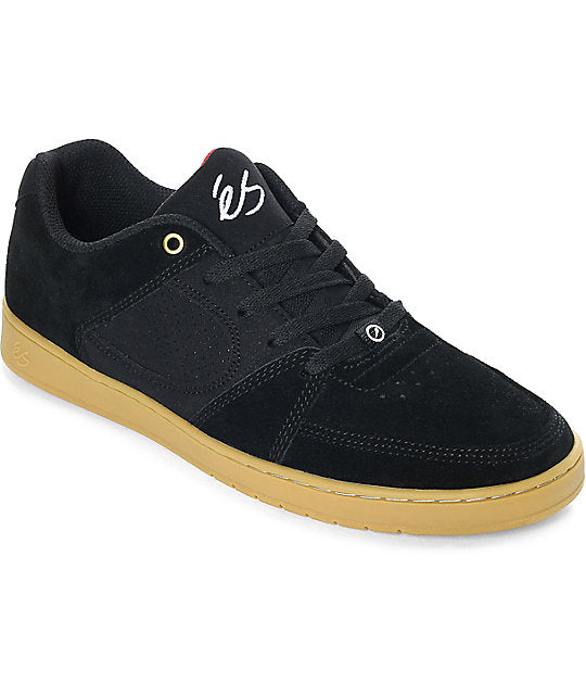 éS footwear Accel Slim Negro/Goma