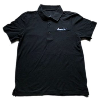 Camisa Polo Dealer Negra