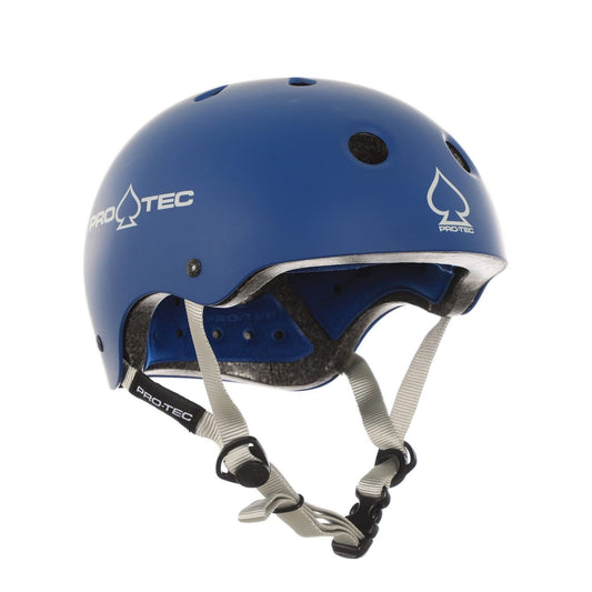 Casco Pro-tec Certificado Azul Mate