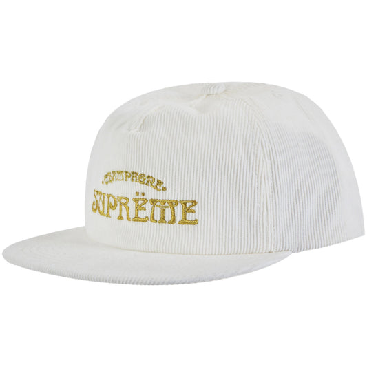 Gorra Supreme Champagne Corduroy 5-Panel