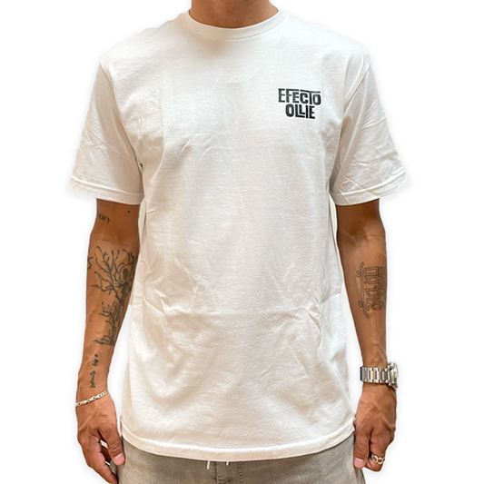 Playera Efecto Ollie Blanca