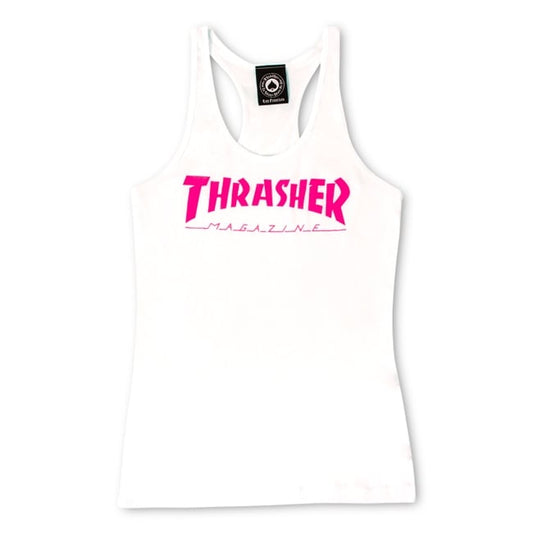 Playera Thrasher Mujer Logo Racerback