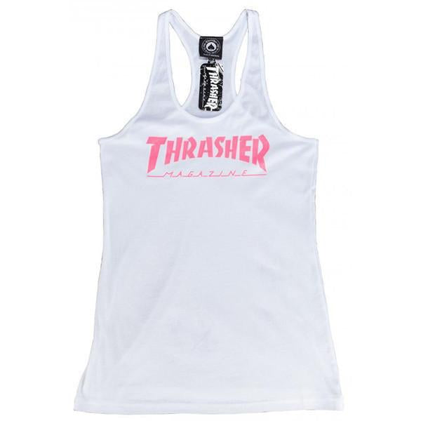 Playera Thrasher Mujer logo racerback