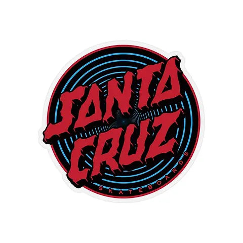 Sticker Santa Cruz 11 cm.