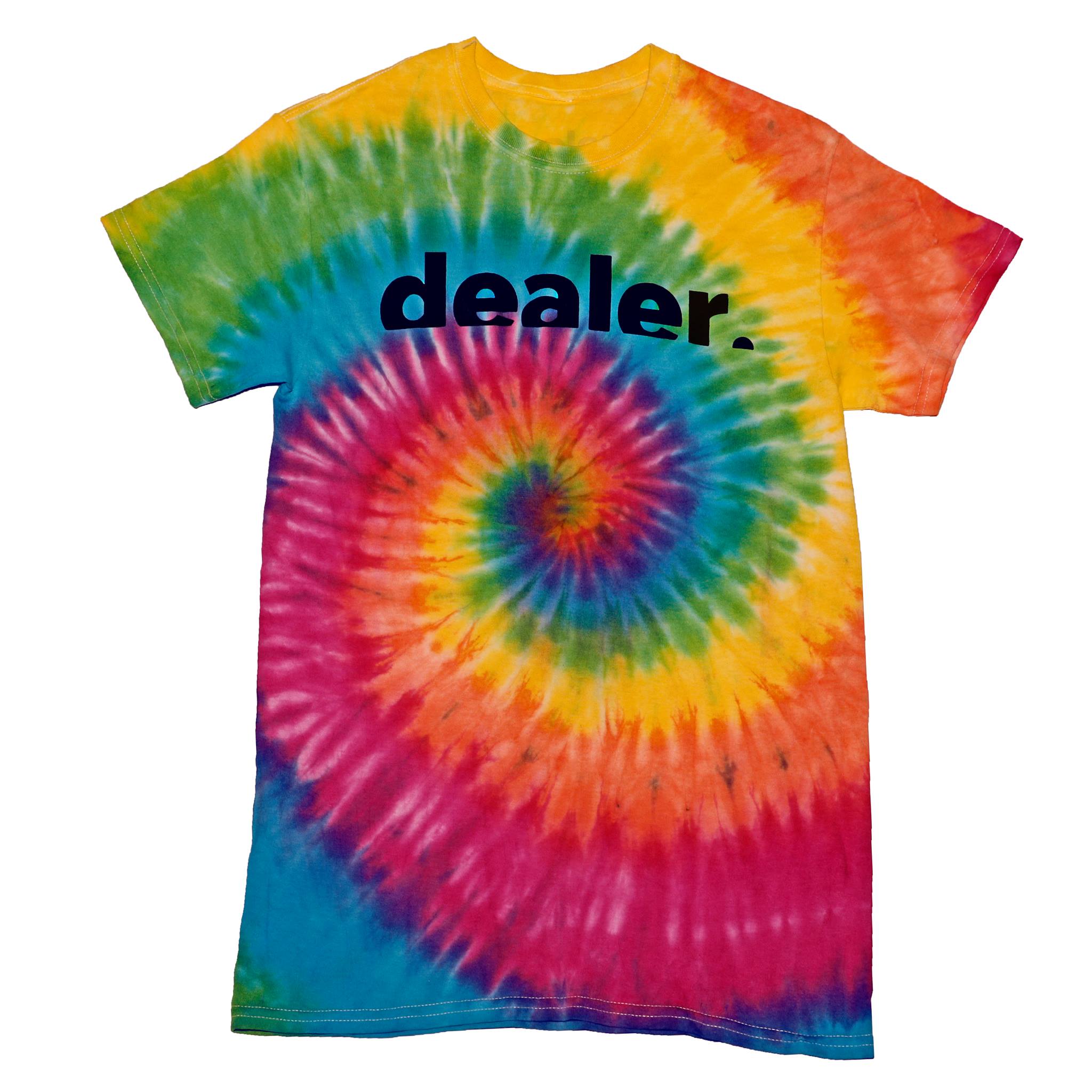 Playera Dealer Tie dye Colores – Dealer skate shop