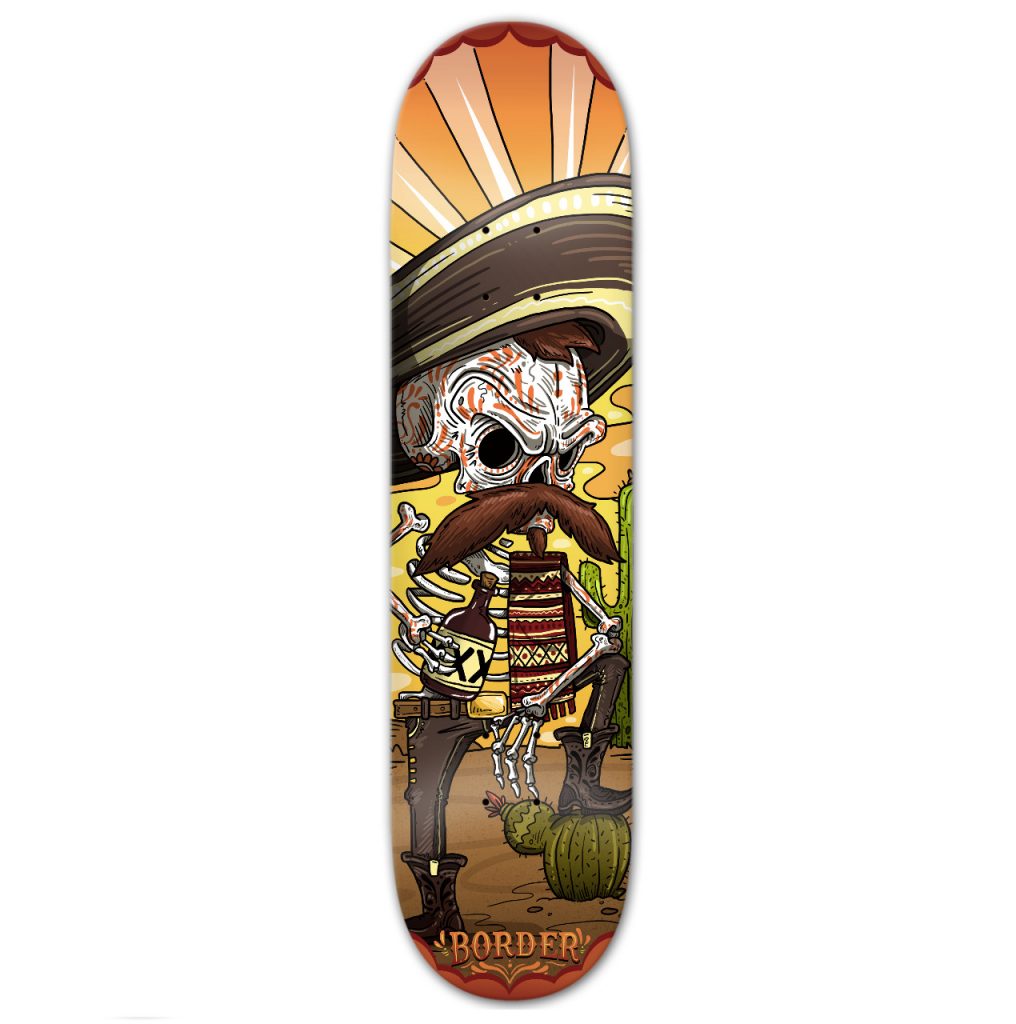 Tabla Border Skateboards Holidays – Dealer skate shop