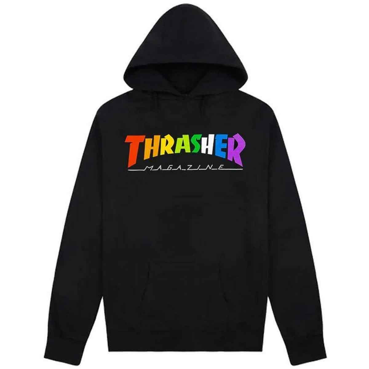 Hoodie Thrasher Arcoiris Dealer skate shop